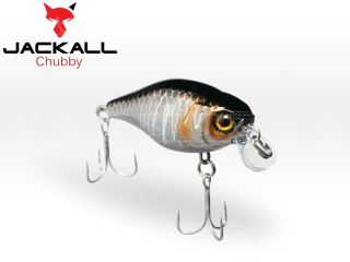 Воблер Jackall Chubby 38F 4г - HL Silver & Black